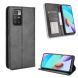 Чохол Deexe Retro Style для Xiaomi Redmi 10 / 10 (2022) / 10 Prime - Black (284714B). Фото 8 з 12