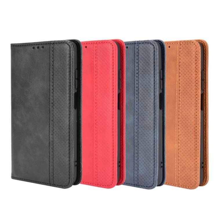 Чохол Deexe Retro Style для Xiaomi Redmi 10 / 10 (2022) / 10 Prime - Black: фото 9 з 12