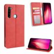 Чохол Deexe Retro Style для Xiaomi Redmi Note 8T - Red (263409R)