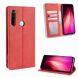 Чохол Deexe Retro Style для Xiaomi Redmi Note 8T - Red (263409R). Фото 1 з 10