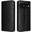 Чехол Deexe Rhombus Book для Google Pixel 11 / 11 Pro - Black (425529B)