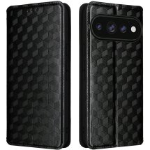 Чехол Deexe Rhombus Book для Google Pixel 11 / 11 Pro - Black: фото 1 из 7