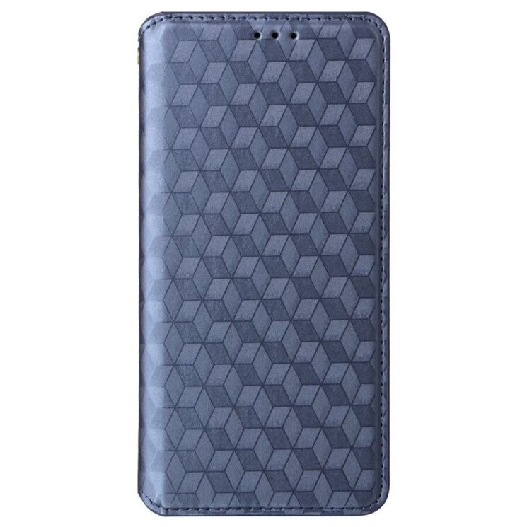 Чехол Deexe Rhombus Book для OPPO A3x / A3 / A40m - Blue: фото 7 из 8
