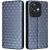 Чехол Deexe Rhombus Book для OPPO A3x / A3 / A40m - Blue: фото 1 из 8