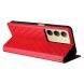 Чехол Deexe Rhombus Book для Realme C75 - Red (374321R). Фото 4 из 10