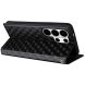 Чехол Deexe Rhombus Book для Samsung Galaxy S26 Ultra - Black (404414B). Фото 4 из 7