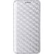 Чехол Deexe Rhombus Book для Xiaomi Poco C95 Pro - Silver (429201S). Фото 6 из 7