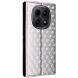 Чехол Deexe Rhombus Book для Xiaomi Redmi Note 15 (4G/5G) / Poco M8 - Silver (404635S). Фото 8 из 8