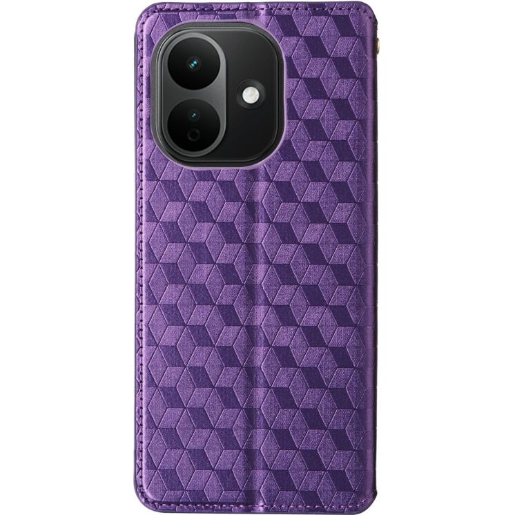 Чохол Deexe Rhombus Book для Xiaomi Redmi Note 17 - Purple (430015V) Чохол Deexe Rhombus Book для Xiaomi Redmi Note 17 - Purple: фото 7 з 7
