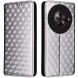 Чехол Deexe Rhombus Book для ZTE Nubia Focus - Silver (361519S). Фото 1 из 9
