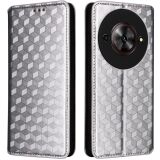 Чехол Deexe Rhombus Book для ZTE Nubia Focus - Silver: фото 1 из 9