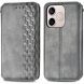 Чехол Deexe Rhombus Wallet для Honor 600 Lite - Grey (411805H). Фото 2 из 8