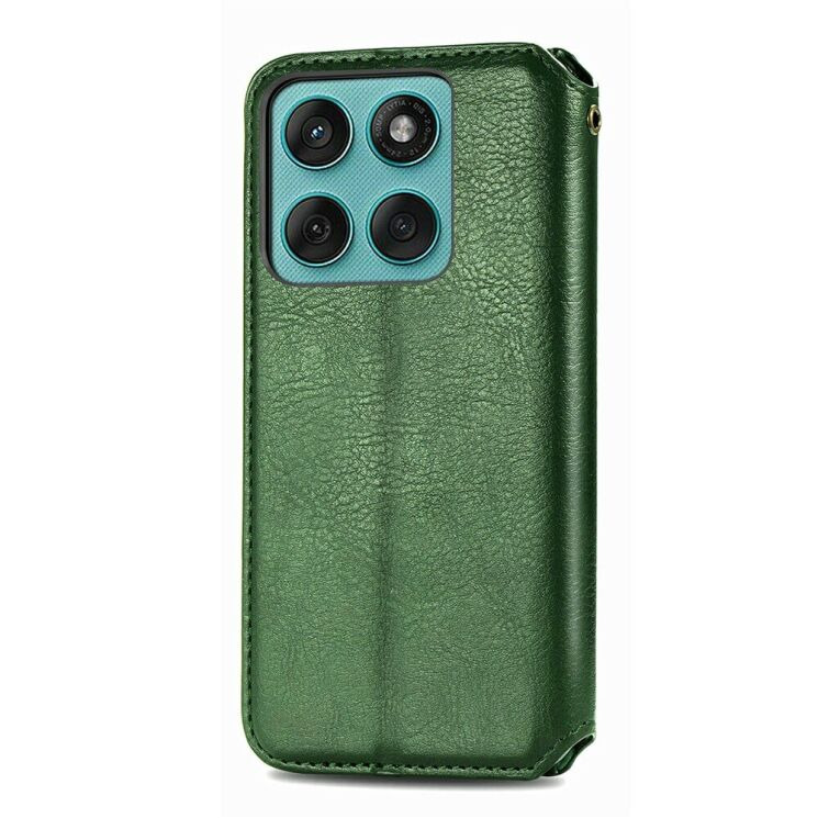 Чохол Deexe Rhombus Wallet для Motorola Moto G17 Power / G15 Power / G15 - Green (408425G) Чохол Deexe Rhombus Wallet для Motorola Moto G17 Power / G15 Power / G15 - Green: фото 5 з 6