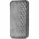 Чехол Deexe Rhombus Wallet для Motorola Moto G84 - Grey (339155H). Фото 4 из 6