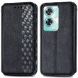 Чехол Deexe Rhombus Wallet для OnePlus Nord N30 SE - Black (355104B)