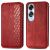Чехол Deexe Rhombus Wallet для OPPO A60 - Red: фото 1 из 9