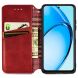 Чехол Deexe Rhombus Wallet для OPPO A60 - Red (357423R). Фото 2 из 9