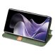 Чехол Deexe Rhombus Wallet для Xiaomi Redmi Note 14 Pro 5G - Green (373162G). Фото 4 из 10