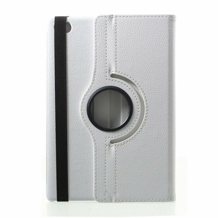 Чохол Deexe Rotation для Huawei MediaPad M5 Lite 10 - White: фото 1 з 6