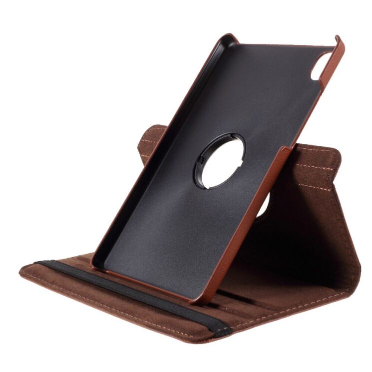 Чохол Deexe Rotation для Lenovo Tab M8 HD (TB-8505) / M8 FHD (TB-8705) / M8 Gen 3 (TB-8506) - Brown: фото 8 з 10
