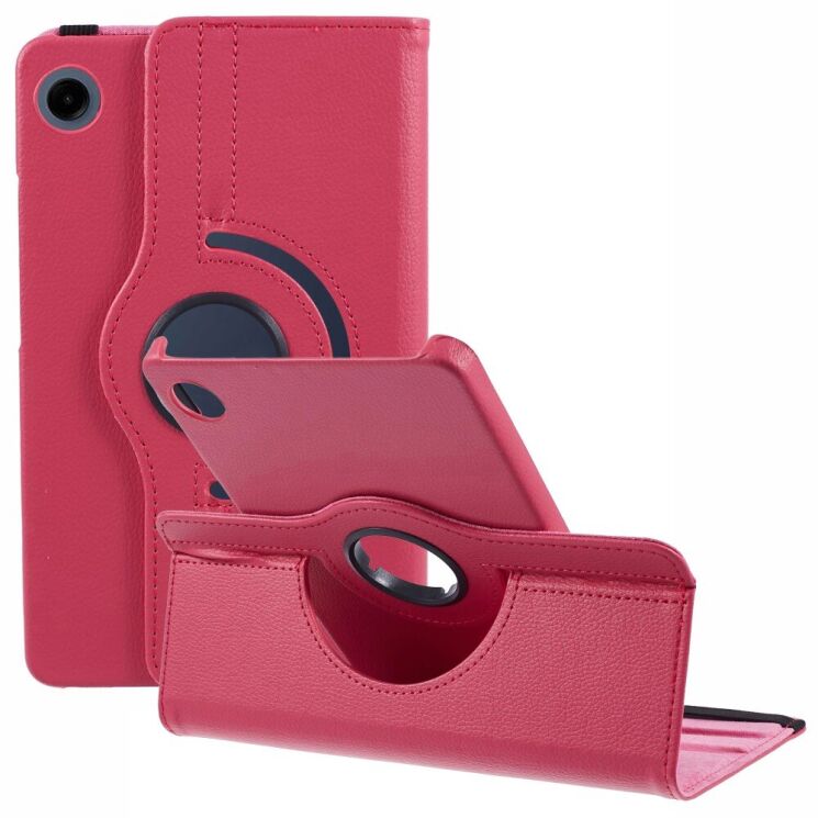 Чехол Deexe Rotation для Samsung Galaxy Tab A9 (X110/115) - Rose: фото 1 из 11