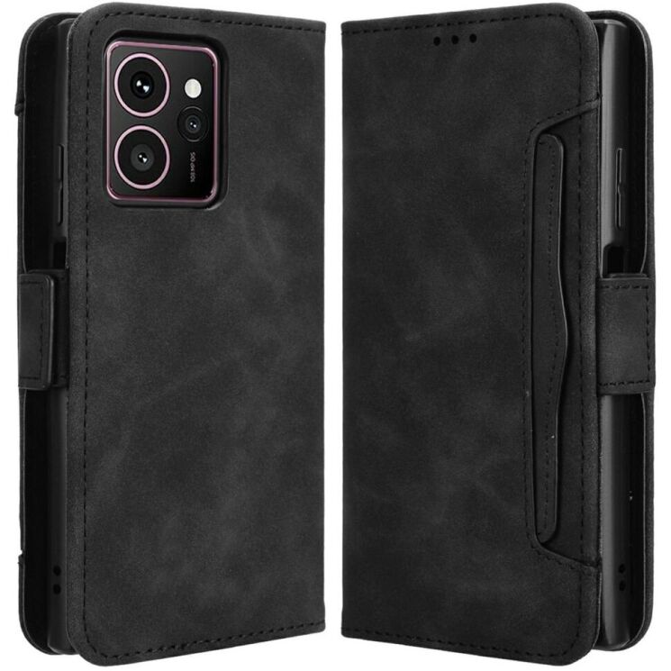 Чехол Deexe Wallet Stand для HMD Skyline - Black: фото 1 из 8