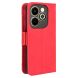 Чехол Deexe Wallet Stand для Infinix Hot 40i - Red (345007R). Фото 7 из 7