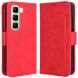 Чехол Deexe Wallet Stand для Infinix Hot 50 - Red (365908R). Фото 1 из 8