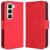 Чехол Deexe Wallet Stand для Infinix Hot 50 - Red: фото 1 из 8