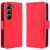 Чохол Deexe Wallet Stand для Infinix Hot 60 Pro - Red: фото 1 з 15