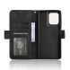 Чехол Deexe Wallet Stand для Motorola Moto G75 - Black (367834B). Фото 5 из 8