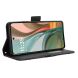 Чехол Deexe Wallet Stand для Motorola Moto G75 - Black (367834B). Фото 4 из 8