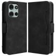 Чехол Deexe Wallet Stand для Motorola Moto G75 - Black (367834B)