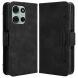 Чехол Deexe Wallet Stand для Motorola Moto G75 - Black (367834B). Фото 1 из 8