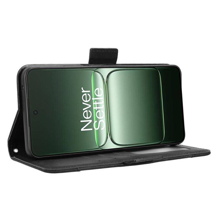 Чехол Deexe Wallet Stand для OnePlus Nord CE 5 / Ace 5 Racing - Black: фото 7 из 14