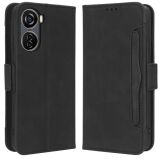 Чехол Deexe Wallet Stand для ZTE Blade V40 Design - Black: фото 1 из 6