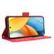 Чехол Deexe Wallet Stand для ZTE Nubia V60 Design - Red (365001R). Фото 3 из 8