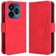 Чехол Deexe Wallet Stand для ZTE Nubia V60 Design - Red (365001R)