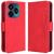 Чехол Deexe Wallet Stand для ZTE Nubia V60 Design - Red: фото 1 из 8
