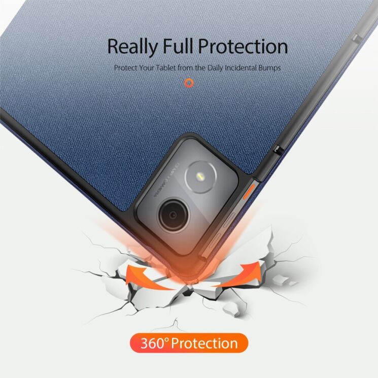 Чехол DUX DUCIS Domo Series для Lenovo Tab K11 Plus - Black: фото 9 из 10
