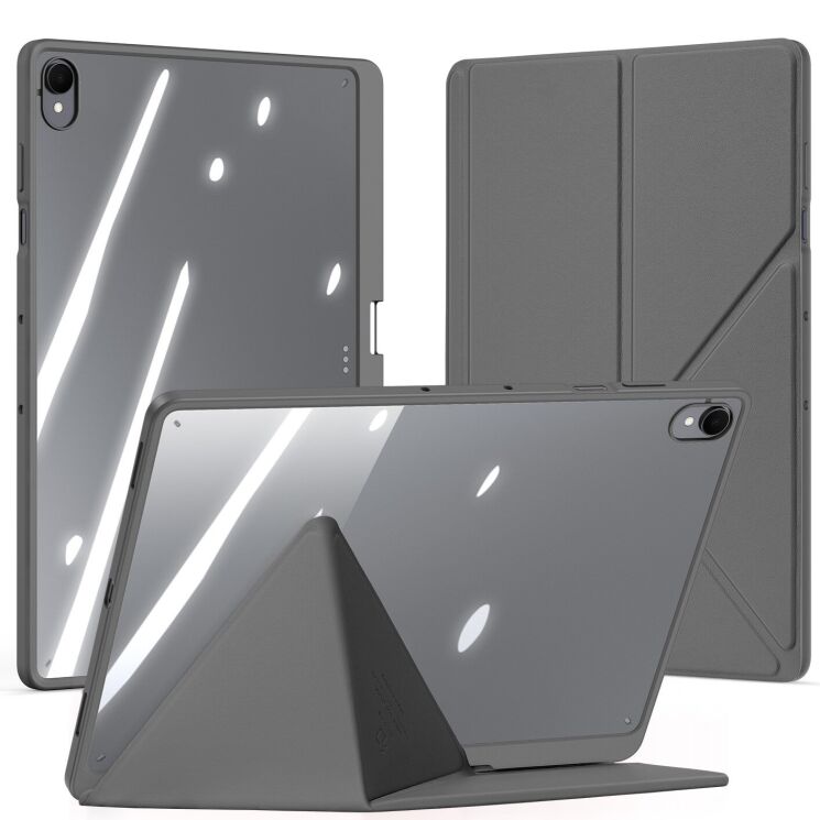 Чохол DUX DUCIS Magi Series для Samsung Galaxy Tab S12 Plus - Grey: фото 2 з 11