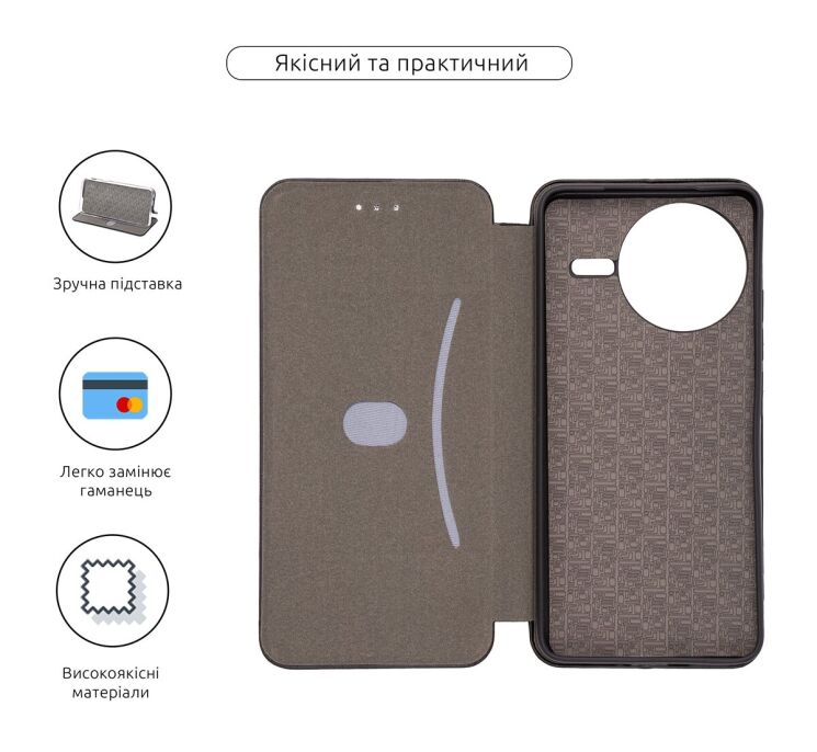 Чохол-книжка ArmorStandart G-Case для Xiaomi Poco F7 Pro - Black: фото 3 з 3