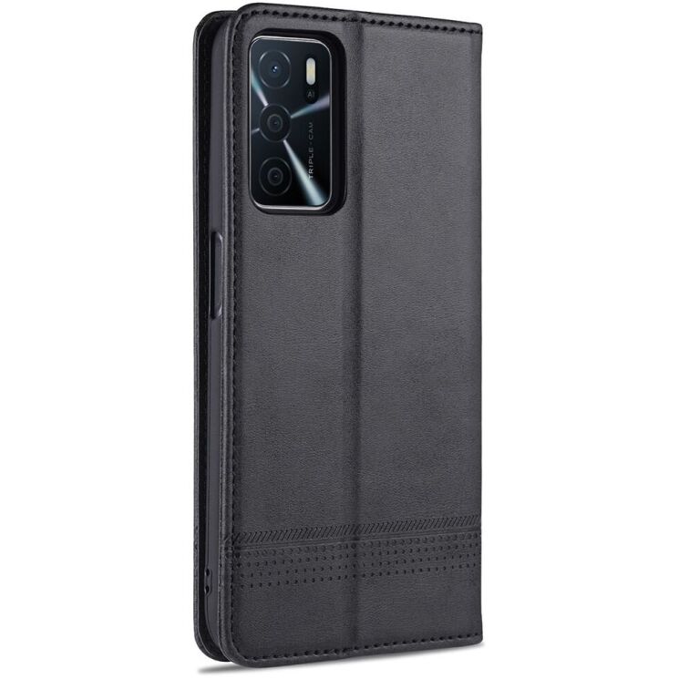 Чехол-книжка AZNS Classic Series для Oppo A16 / Oppo A54s - Black: фото 4 из 8