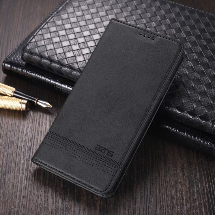Чехол-книжка AZNS Classic Series для Oppo A16 / Oppo A54s - Black: фото 7 из 8
