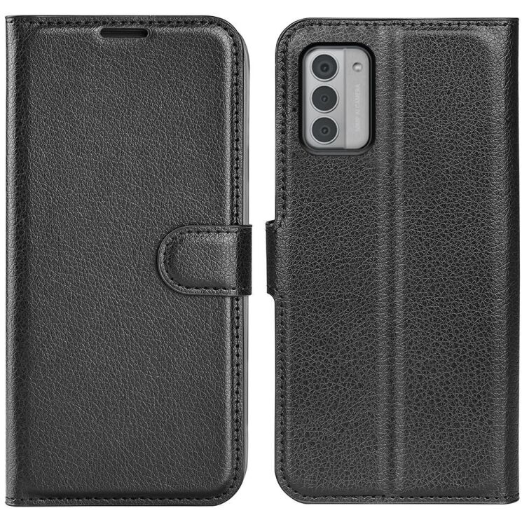 Чехол-книжка Deexe Book Type для Nokia G42 - Black: фото 1 из 6