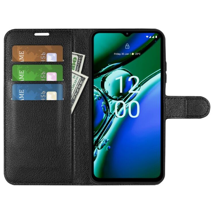 Чехол-книжка Deexe Book Type для Nokia G42 - Black: фото 2 из 6