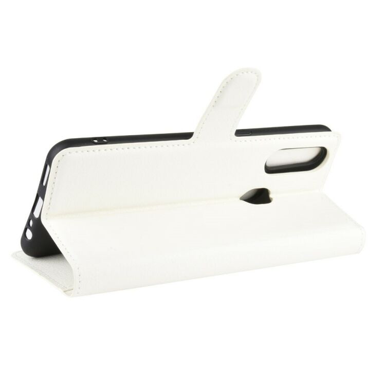 Классический чехол-книжка Deexe Book Type для OPPO A31 - White: фото 5 из 6