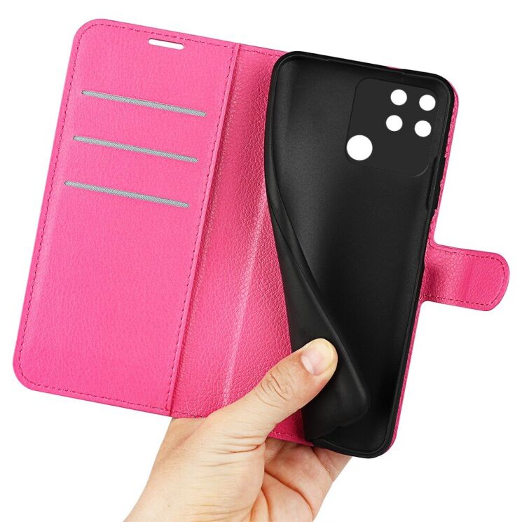 Чехол-книжка Deexe Book Type для Realme Narzo 50A - Rose: фото 6 из 9