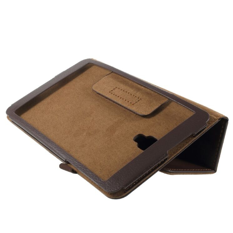 Чехол-книжка Deexe Book Type для Samsung Galaxy Tab A 8.0 2017 (T380/385) - Dark Brown: фото 6 из 7