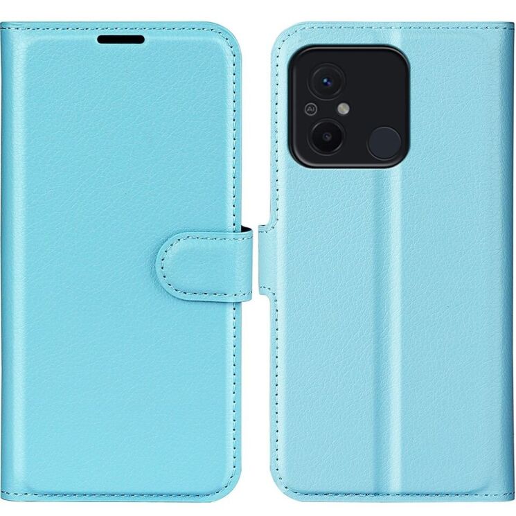 Чехол-книжка Deexe Book Type для Xiaomi Redmi 12C - Blue: фото 1 из 8